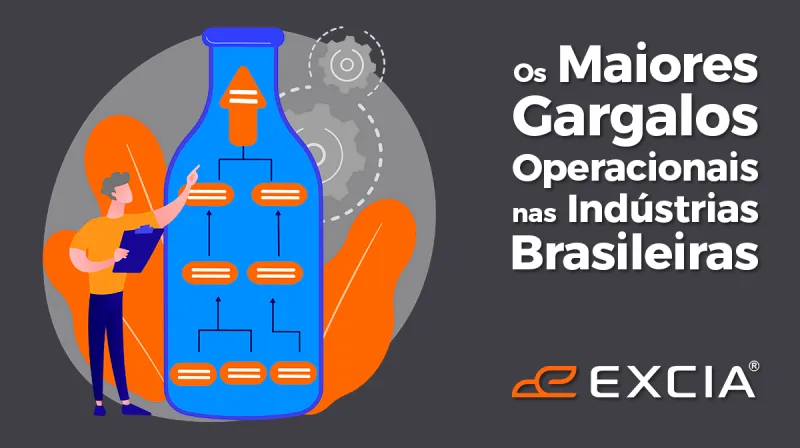 Capa do post: Os Maiores Gargalos Operacionais nas Indústrias Brasileiras
