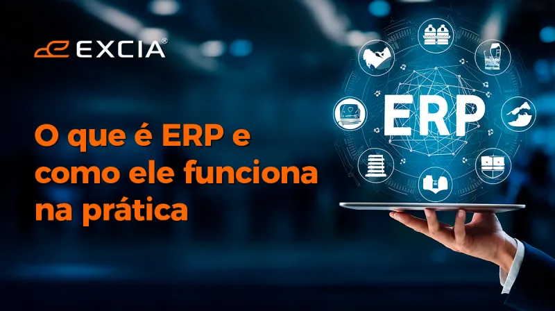 Capa do post: O que é ERP e como ele funciona na prática