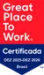 Selo Great Place To Work Certificada, Brasil